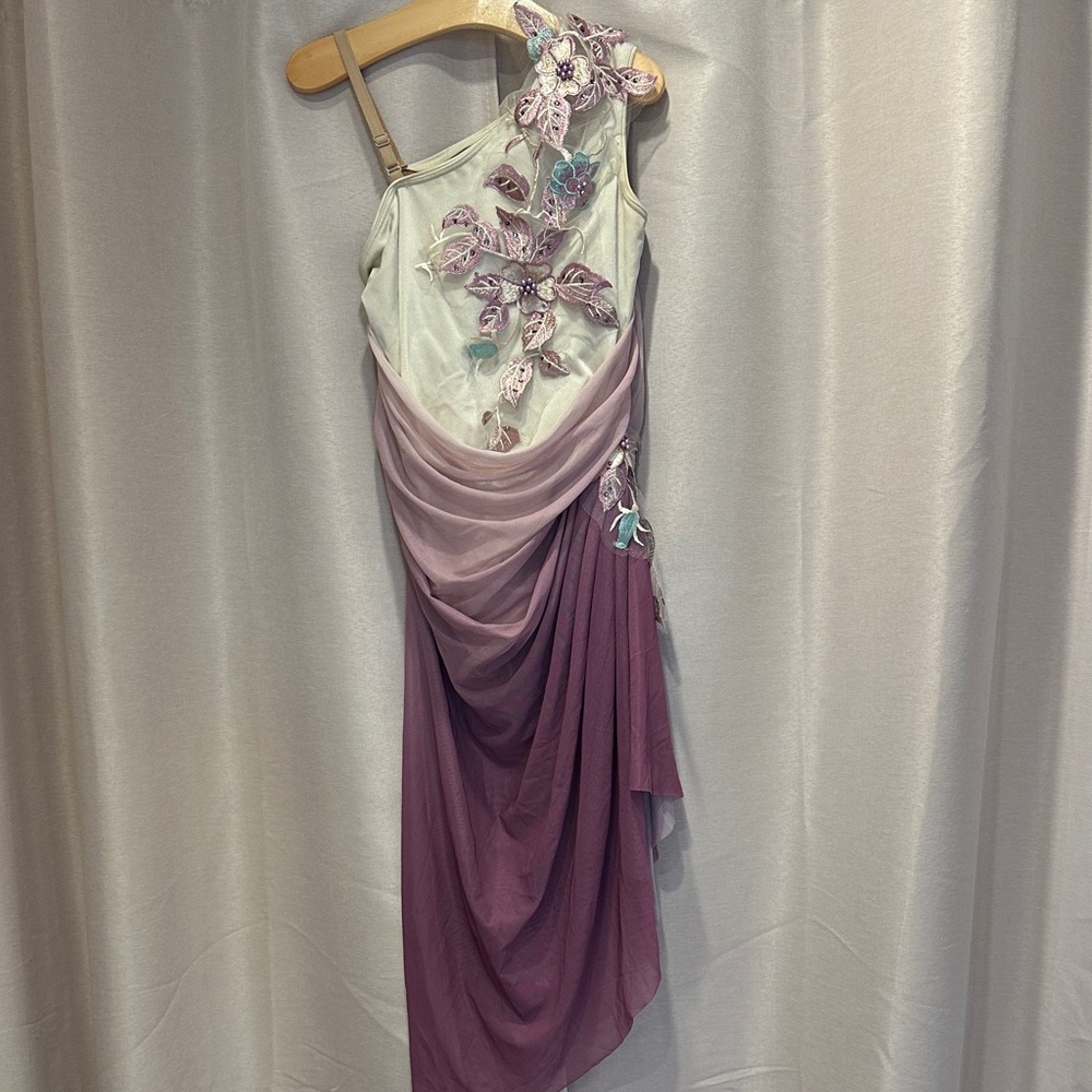 Elegant Multicolor Draped Dress